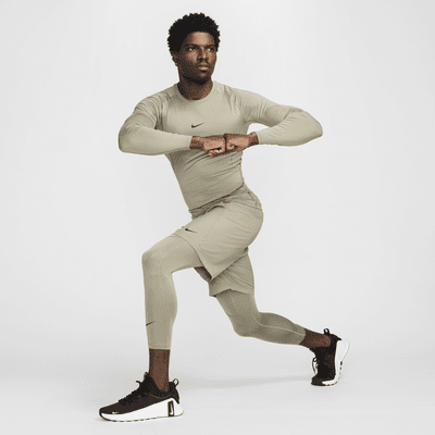 Haut de fitness ajusté à manches longues Dri-FIT Nike Pro pour homme