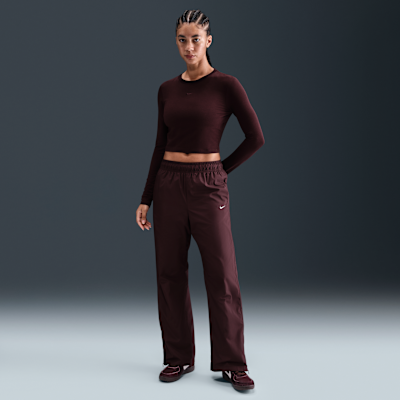 Nike Sportswear Chill Knit Women's Slim Long-Sleeve Cropped Top