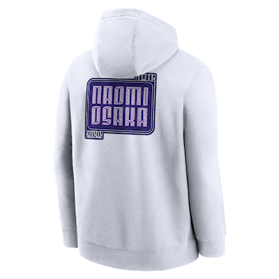 Naomi Osaka Men's Club Fleece Pullover Tennis Hoodie