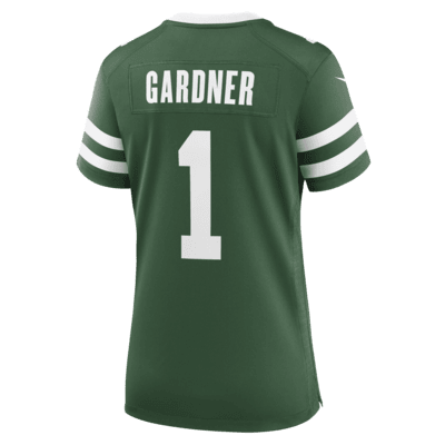 Jersey de fútbol americano Nike de la NFL Game para mujer Sauce Gardner New York Jets