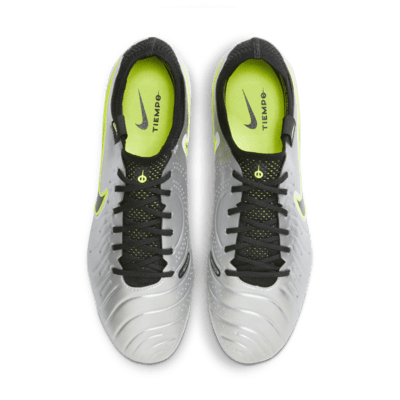 Nike Tiempo Legend 10 Elite fotballsko (lav) til gress