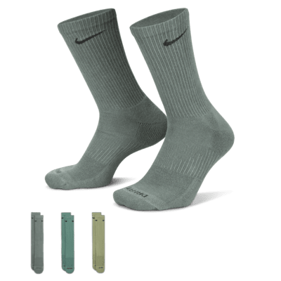 Nike Everyday Plus Cushioned Training Crew Socks (3 Pairs)