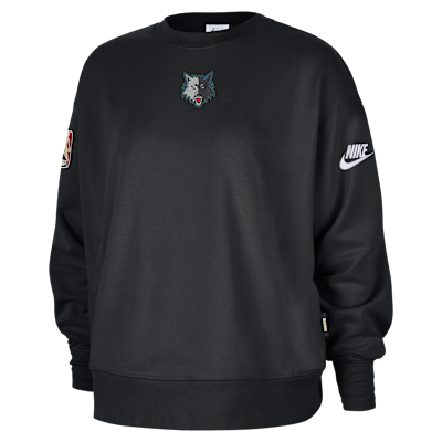 Minnesota Timberwolves Hardwood Classics Women's Nike NBA Phoenix Fleece Premium Crewneck Sweatshirt