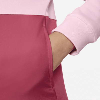 Sudadera con gorro de French Terry para niña talla grande Nike Sportswear Heritage