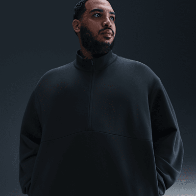 Nike 24.7 ImpossiblySoft 男款 Dri-FIT 半長式拉鍊上衣