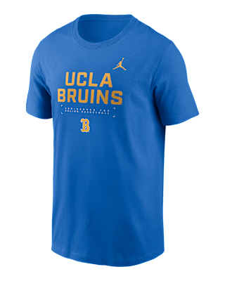 Мужская футболка UCLA Courtside Basketball Jordan Brand Dri-FIT College для баскетбола