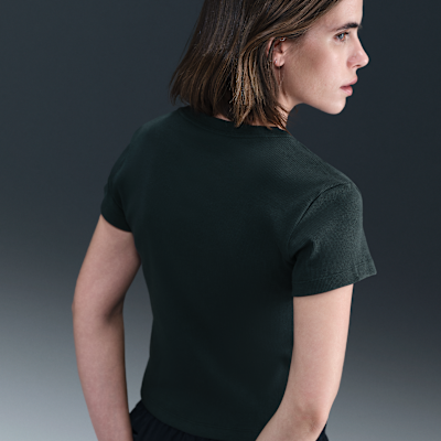 Nike Sportswear Women's Tight Ribbed Short-Sleeve T-Shirt