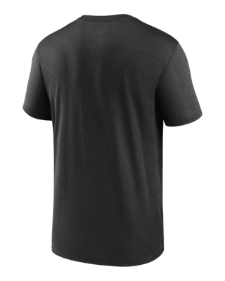 Men's Nike Black Cincinnati Reds Camo Logo Team T-Shirt