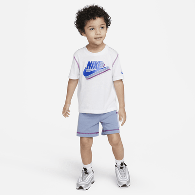 Conjunto de shorts de French Terry para bebé Nike Sportswear Reimagine