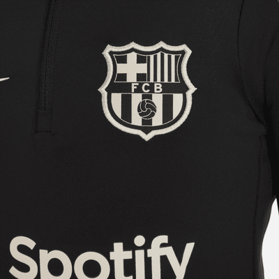 Treningowa koszulka piłkarska dla dużych dzieci FC Barcelona Strike Nike Dri-FIT