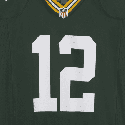 Camiseta de Juego Nike de los Green Bay Packers Juveniles - Aaron Rodgers