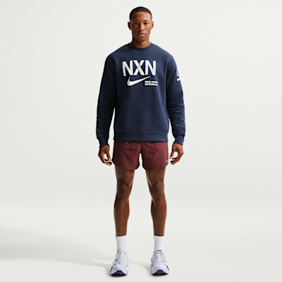 Nike 2025 NXN Men's Crew-Neck Running Sweatshirt