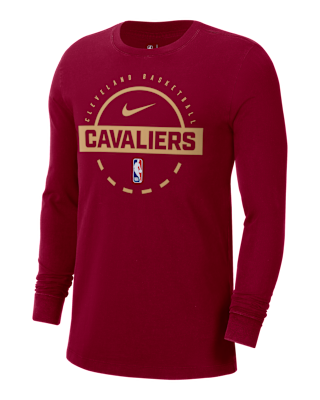 Мужская футболка Cleveland Cavaliers Nike NBA Practice Long-Sleeve