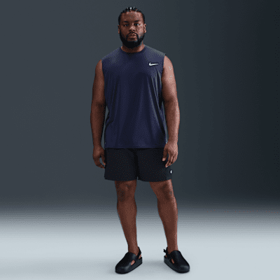 Playera de natación Hydroguard sin mangas para hombre (talla amplia) Nike Dri-FIT