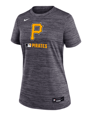 Женская футболка Pittsburgh Pirates Authentic Collection Velocity Nike Dri-FIT MLB