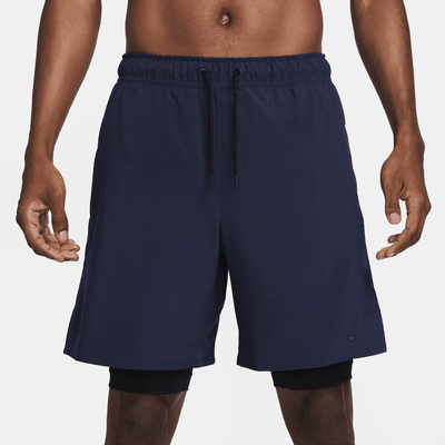 Shorts versátiles Dri-FIT de 18 cm 2 en 1 para hombre Nike Unlimited