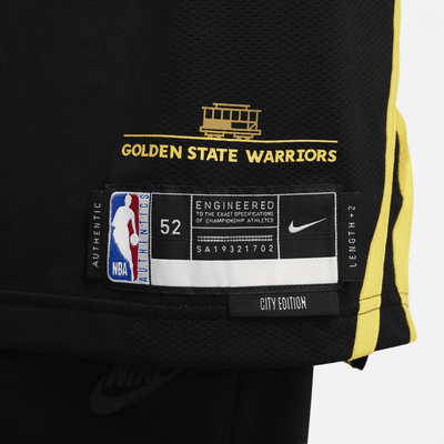 Maillot Nike Dri-FIT ADV NBA Authentic Stephen Curry Golden State Warriors 2023/2024 City Edition pour homme