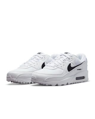 air max 90 white and black tick