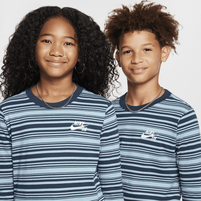 Nike SB skateshirt met lange mouwen voor kids