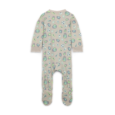 Nike Baby (0-9M) Sportball Printed Footed Coverall