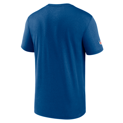 Playera Nike Dri-FIT de la NFL para hombre Indianapolis Colts Alt Legend Small Logo