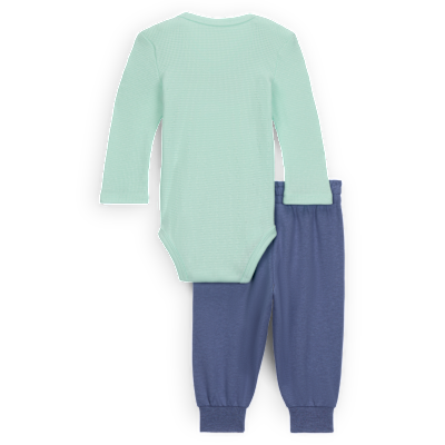 Nike Play For All Baby (0-9M) Long Sleeve Bodysuit and Pants Set