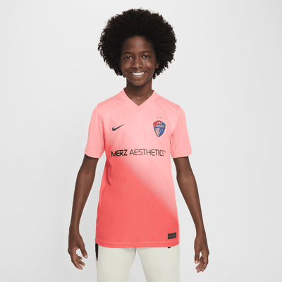 North Carolina Courage 2024 Stadium Secondary Big Kids' Nike Dri-FIT NWSL Replica Jersey