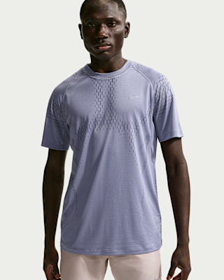 Мужские шорты Nike Stride Plus Dri-FIT ADV Short-Sleeve Top для бега