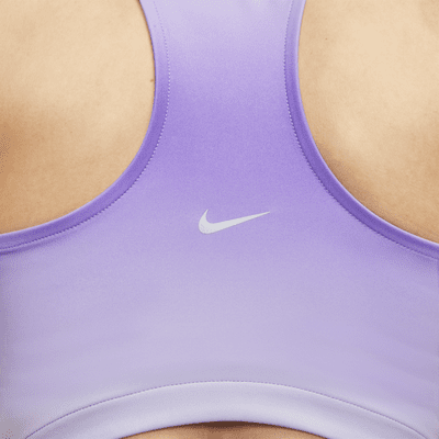Nike Dri-FIT Swoosh Women's Cropped Running Tank Top. Nike VN