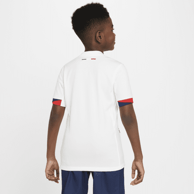 Replika venkovního fotbalového dresu Nike Dri-FIT Paris Saint-Germain Stadium 2024/25 pro větší děti