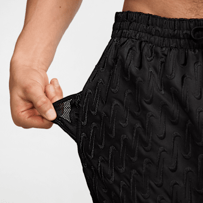 Nike Swim Breaker Swoosh logo Link Men's 5" Fully Lined Volley Shorts