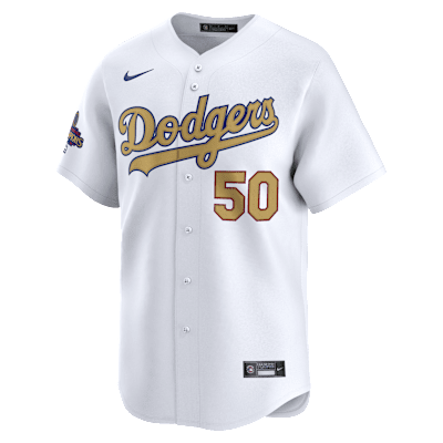 ムーキー ベッツ ロサンゼルス ドジャース 2024 ワールド シリーズ チャンピオンズ ゴールド メンズ ナイキ Dri-FIT ADV MLB リミテッド ユニフォーム
