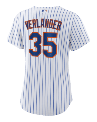 Nike MLB New York Mets (Justin Verlander) Women's Replica Baseball Jersey