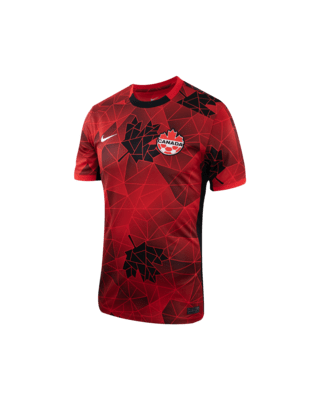 Мужские джерси Canada 2023 Stadium Home Nike Dri-FIT Soccer Jersey