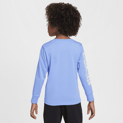 Nike Sportswear Powder Play Little Kids' Long Sleeve T-Shirt