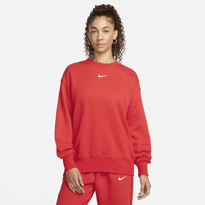 hoofdstuk Stad bloem Mos Nike Sportswear Phoenix Fleece Women's Oversized Crew-Neck Sweatshirt. Nike .com