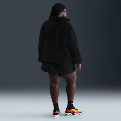 Chamarra gruesa de tejido Fleece para mujer Nike Sportswear Essential (talla grande)