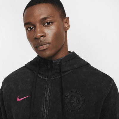 Chelsea FC Club Third Men's Nike Soccer Full-Zip French Terry Hoodie