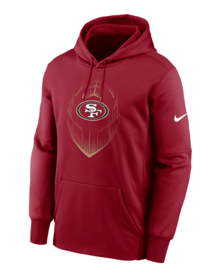 Мужское худи San Francisco 49ers Icon Men’s Nike Therma NFL Pullover Hoodie