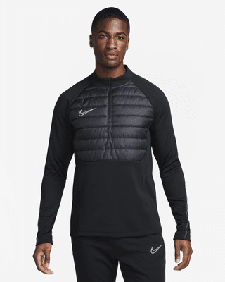 Nike Academy Winter Warrior Men's Therma-FIT 1/2-Zip Soccer Top. Nike.com