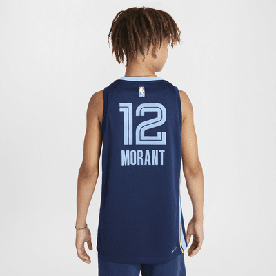 Memphis Grizzlies 2023/24 Icon Edition Older Kids' Nike NBA Swingman Jersey