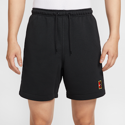 NikeCourt Heritage 男款 Dri-FIT Fleece 網球短褲