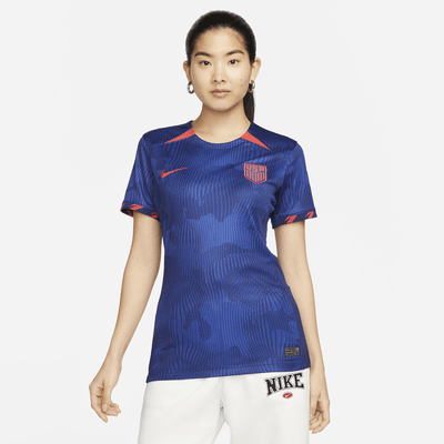 Jersey de fútbol Nike Dri-FIT para mujer USMNT 2023 Stadium visitante