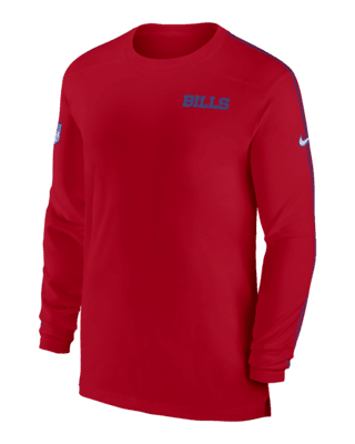 Мужские  Buffalo Bills Sideline Coach Nike Dri-FIT NFL Long-Sleeve Top