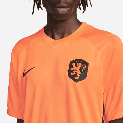 Netherlands 2022 Stadium Home Men's Nike Dri-FIT Soccer Jersey