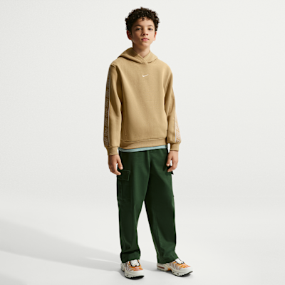 Bluza z kapturem dla dużych dzieci Nike Sportswear Club Fleece