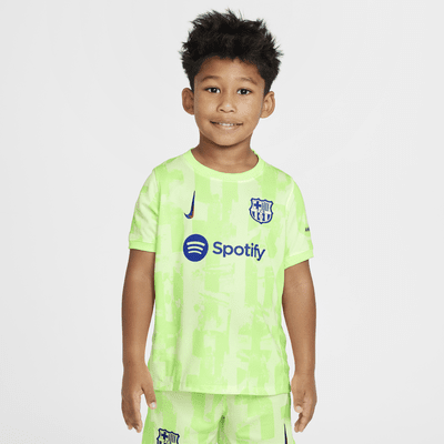 F.C. Barcelona 2024/25 Stadium Third Younger Kids' Nike Football Replica Three-Piece Kit