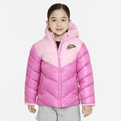 Nike Colorblock Chevron Puffer Jacket Little Kids Jacket