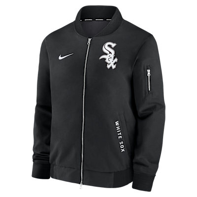 Chicago White Sox Authentic Collection Dugout Men's Nike MLB Full-Zip Bomber Jacket from Nike - $210