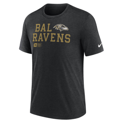 Baltimore Ravens Overlap Lockup Men's Nike NFL T-Shirt